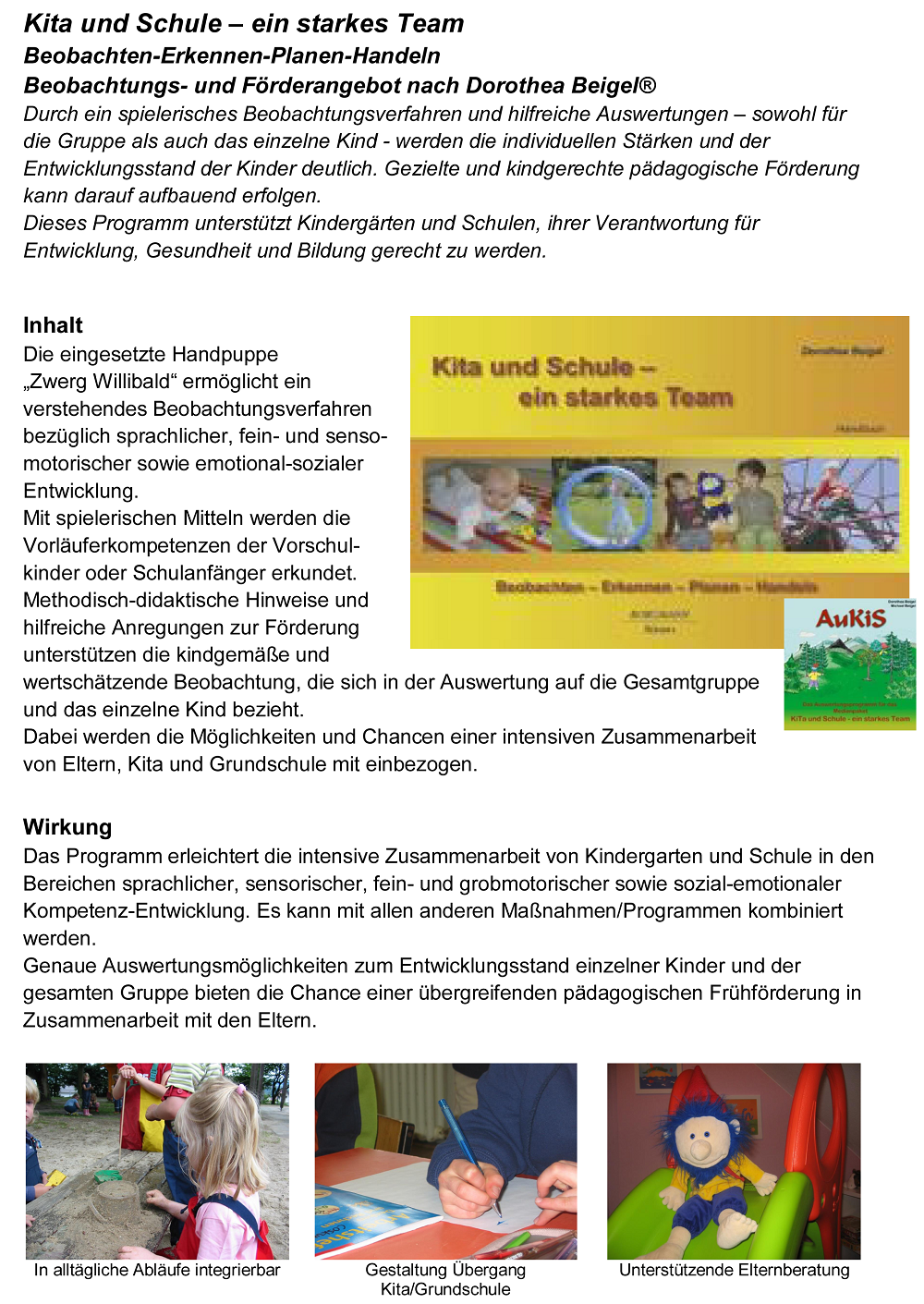 Kita und Schule ohne Preisliste 1